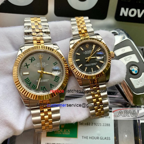 Clone Rolex Datejust II 2 Tone Jubilee Watch 41mm or 28mm